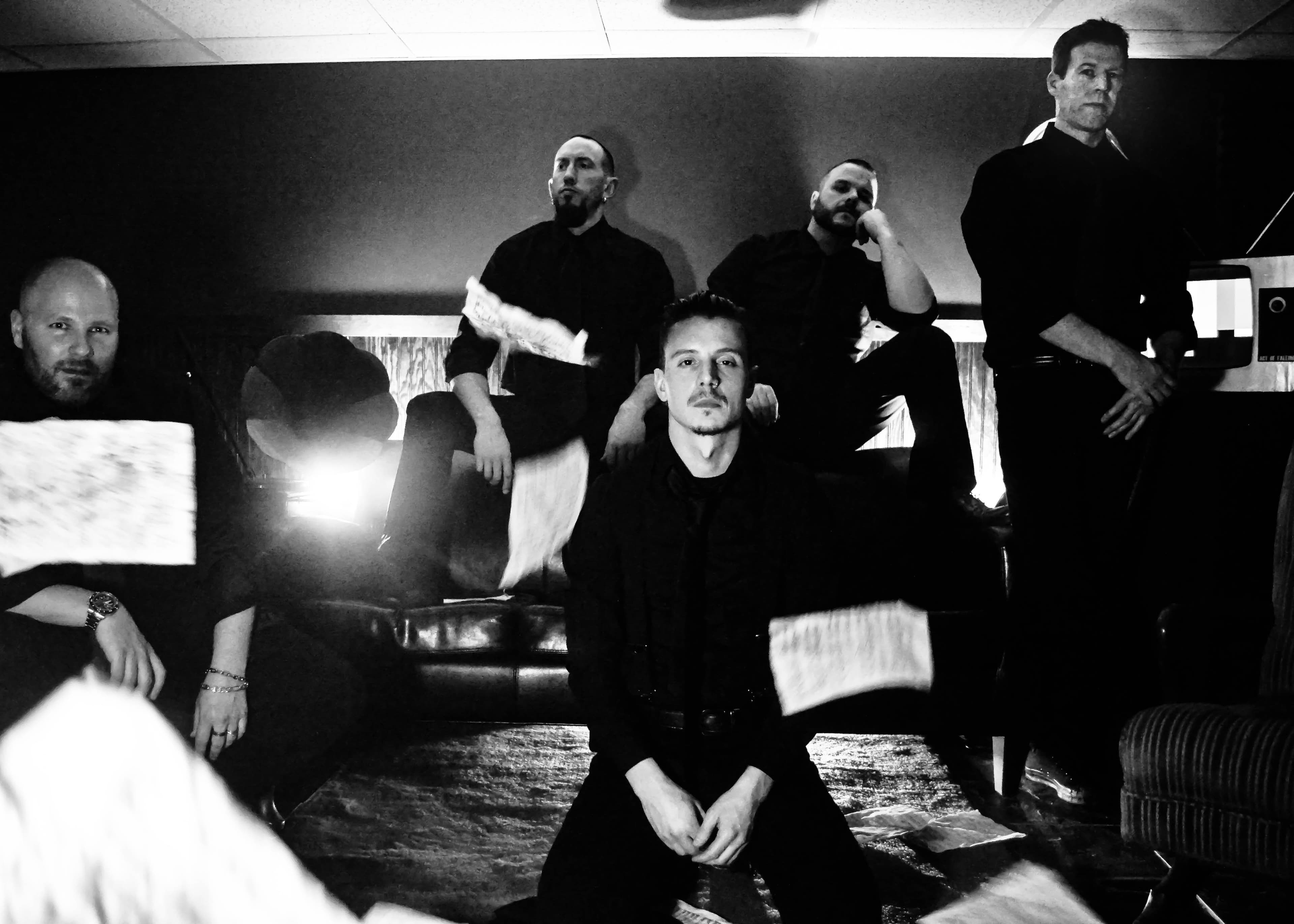 Act of Falling black and white promo shot